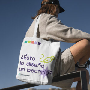 Totebag "¿Ésto lo diseñó un becario?"